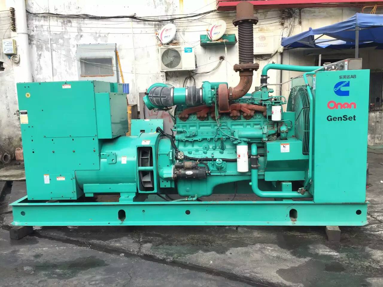 西山租赁发电机-柴油发电机不正常冒烟的原因